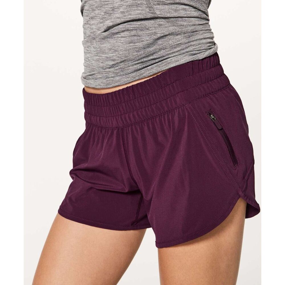 Lululemon Tracker Short V (4") Dark Adobe Maroon Activewear Running Athleisure